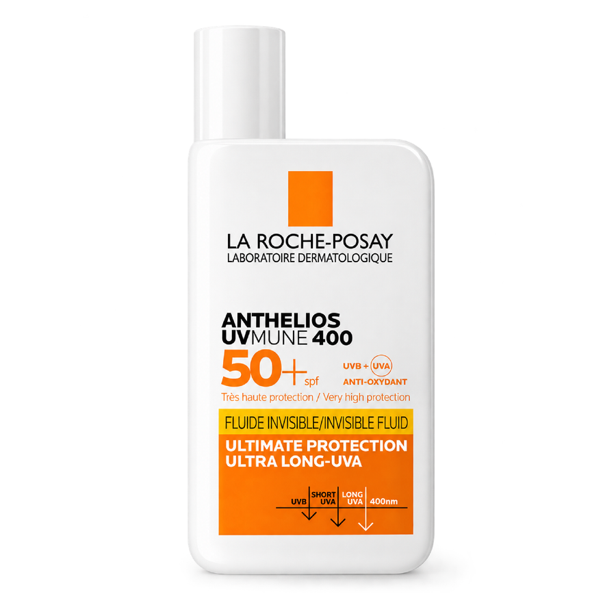 Anthelios UVMune 400 Invisible Fluid SPF50+ sin perfume 50 ml