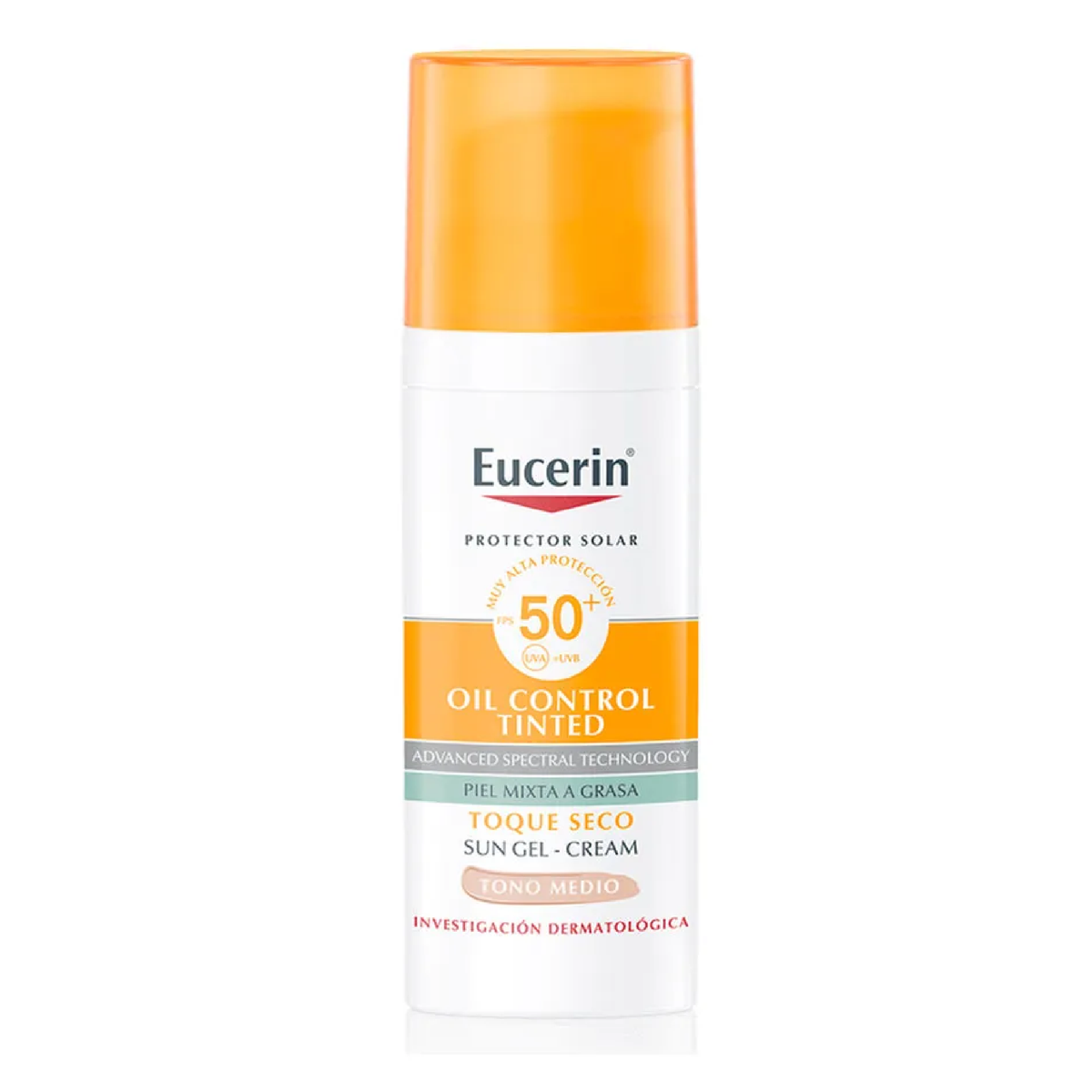Protector solar Anti-Brillo tono medio 50 ml