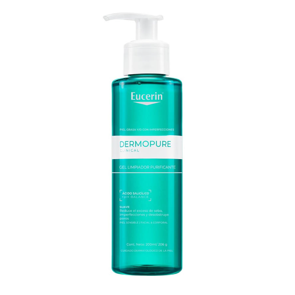 DermoPure Clinical gel limpiador 200 ml