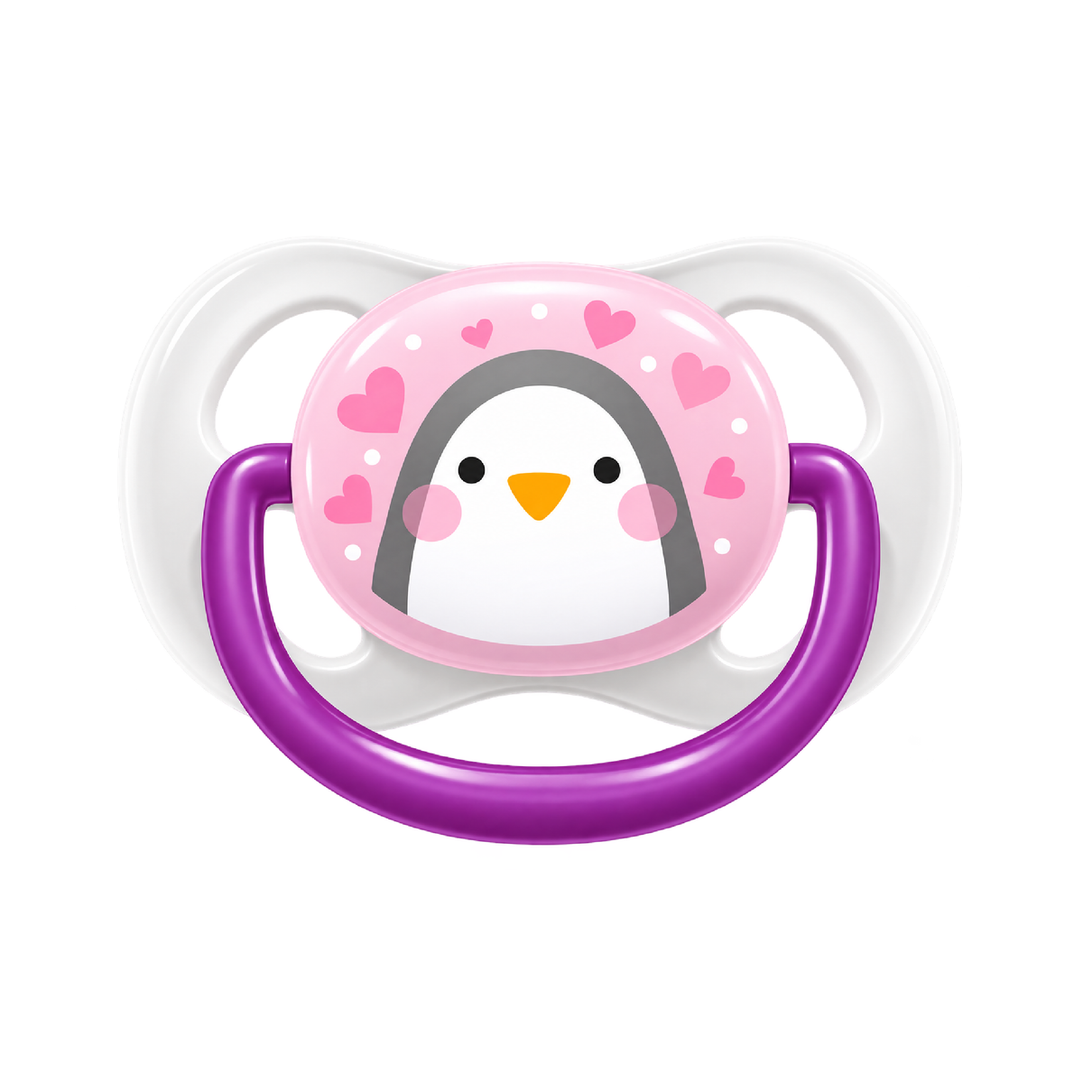 Chupón Ultra Air 0-6 m pingüino niña (x1)