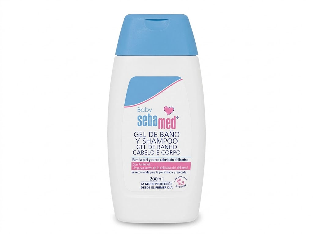 Gel de Baño y Shampoo Sebamed Baby - Frasco 200 ML