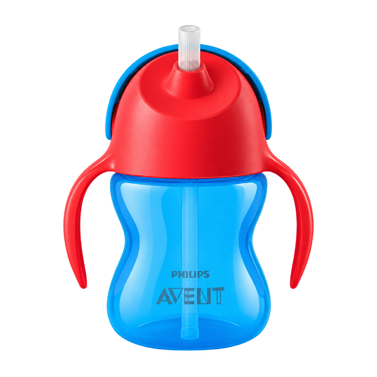 Vaso con sorbete 7 oz niño celeste